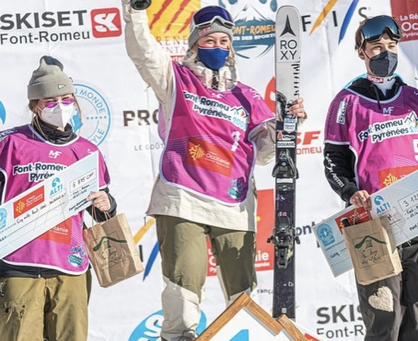 VICTOIRE DE TESS LEDEUX EN COUPE DU MONDE DE SLOPESTYLE