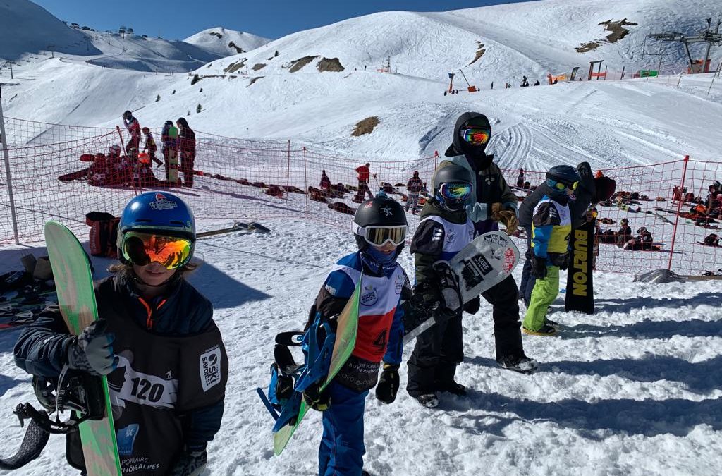 Savoie Snowboard Tour à La Plagne