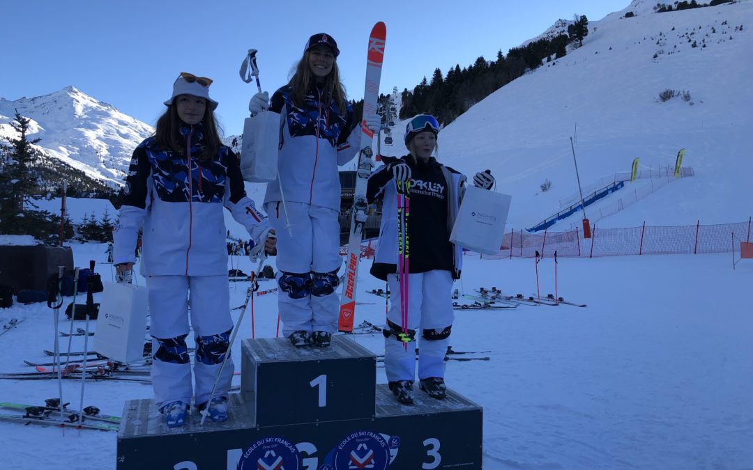 Victoire de Fantine Degroote en Coupe de France de Bosses