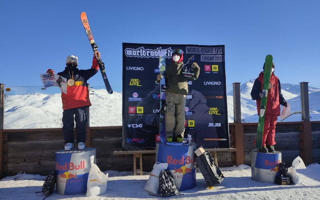 Timothé Roch 2eme du World Rookie Tour