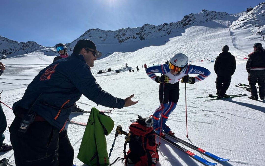 Entrainement FIS à Val Senales Italie