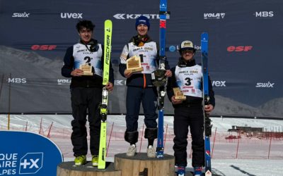 Anthony Merendet sur le podium